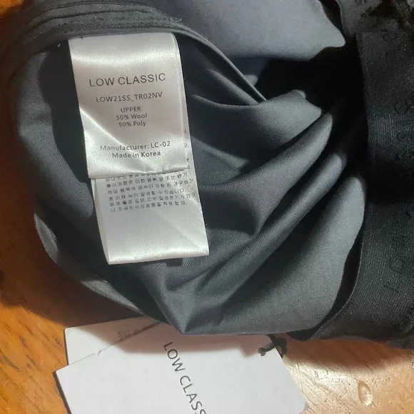 Low Classic NWT Pants Elastic Waistband Logo Pull On Gray - Picture 5 of 13